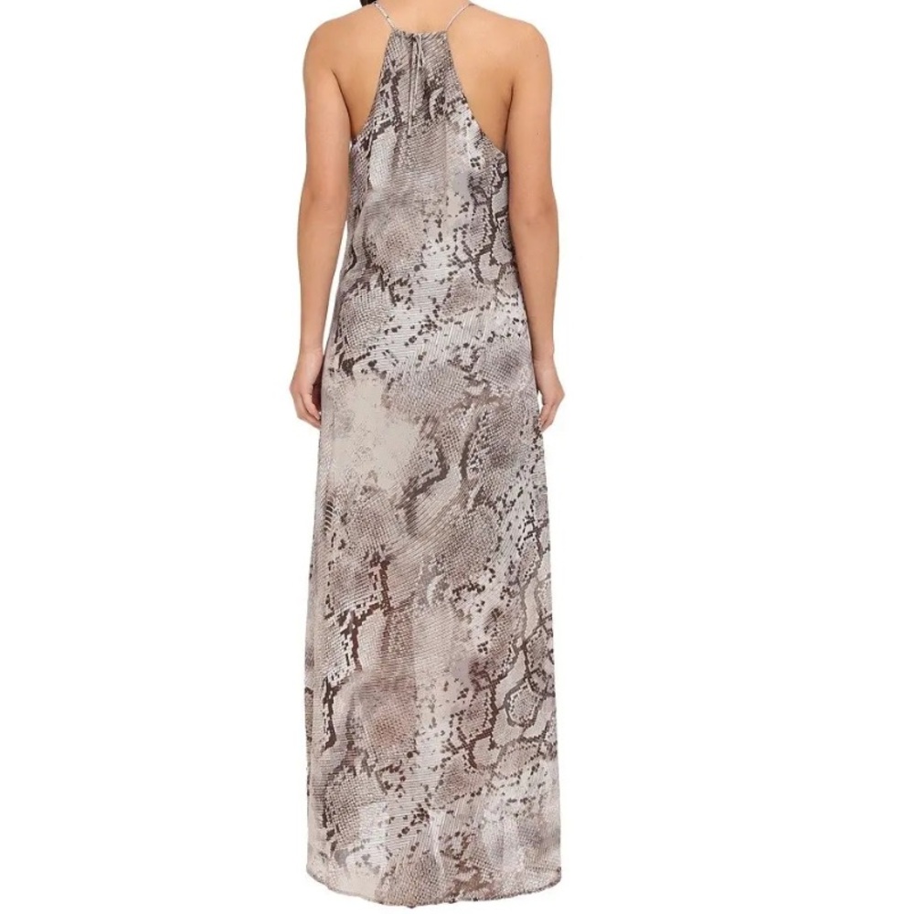 Hale Bob Snake-Print Halter Maxi Dress - Picture 3 of 16